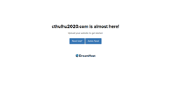 Desktop Screenshot of cthulhu2020.com